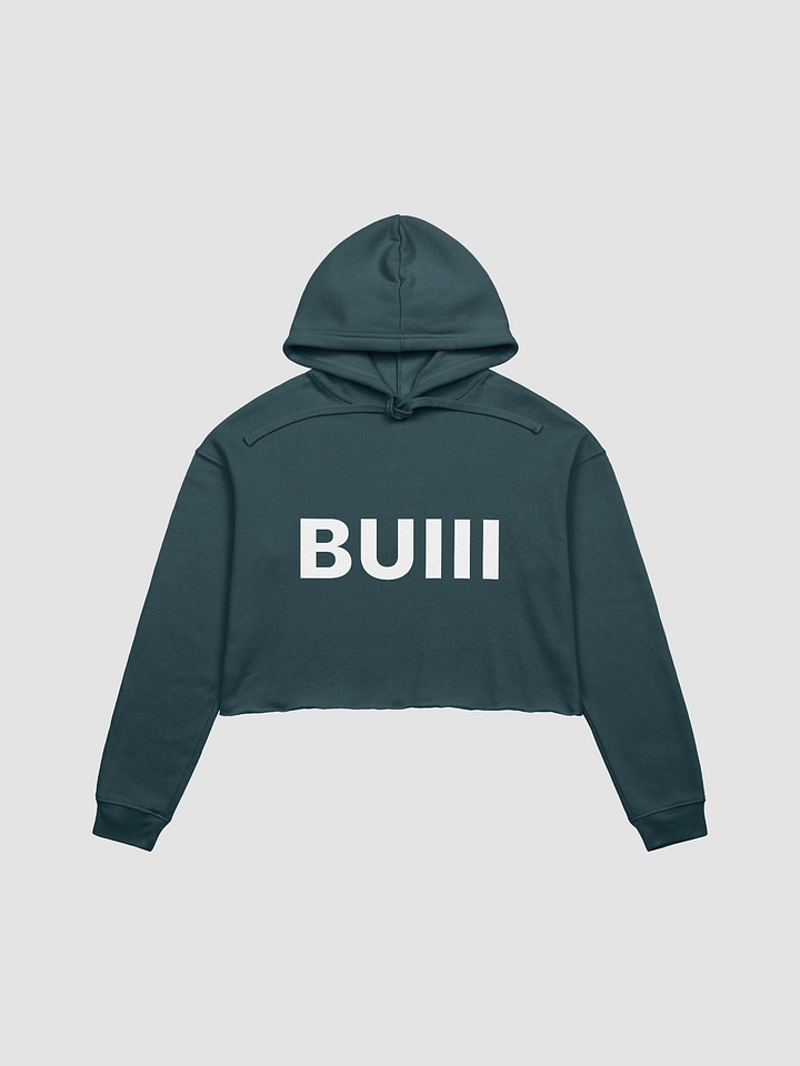 BUIII Originals Logo Fleece Crop Hoodie product image (1)