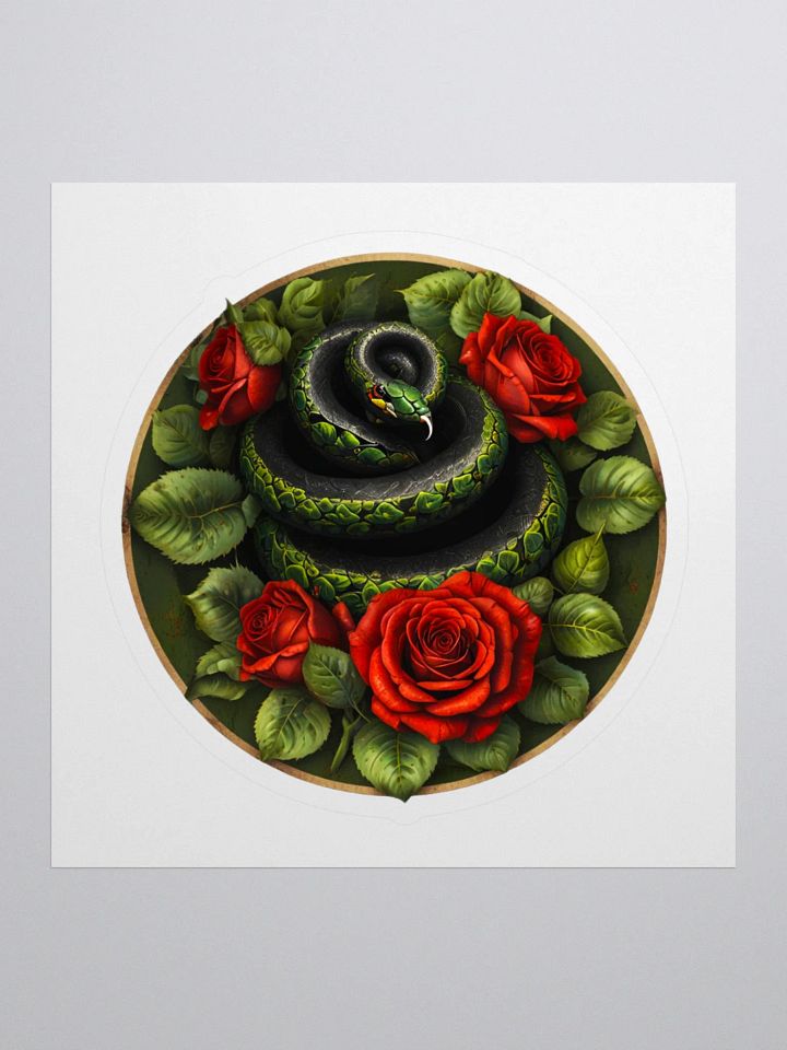 Enchanted Serpent Kiss Cut Stickers product image (1)