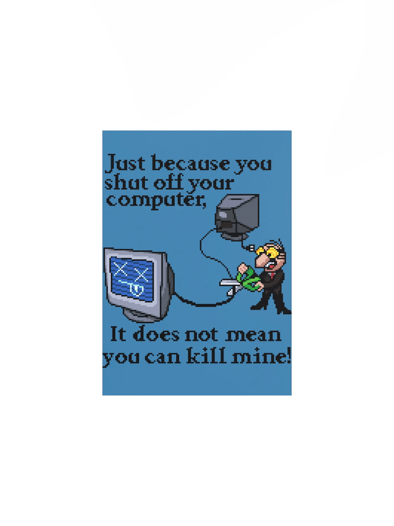 Computer Protest Poster product image (1)