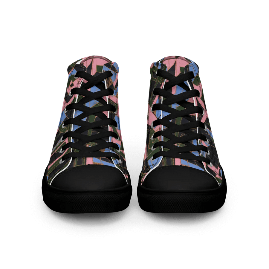 Squid Women's High Top Canvas Shoes product image (6)
