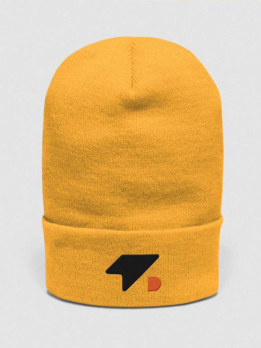 First Edition: Beanie with Black & Orange Logo product image (5)