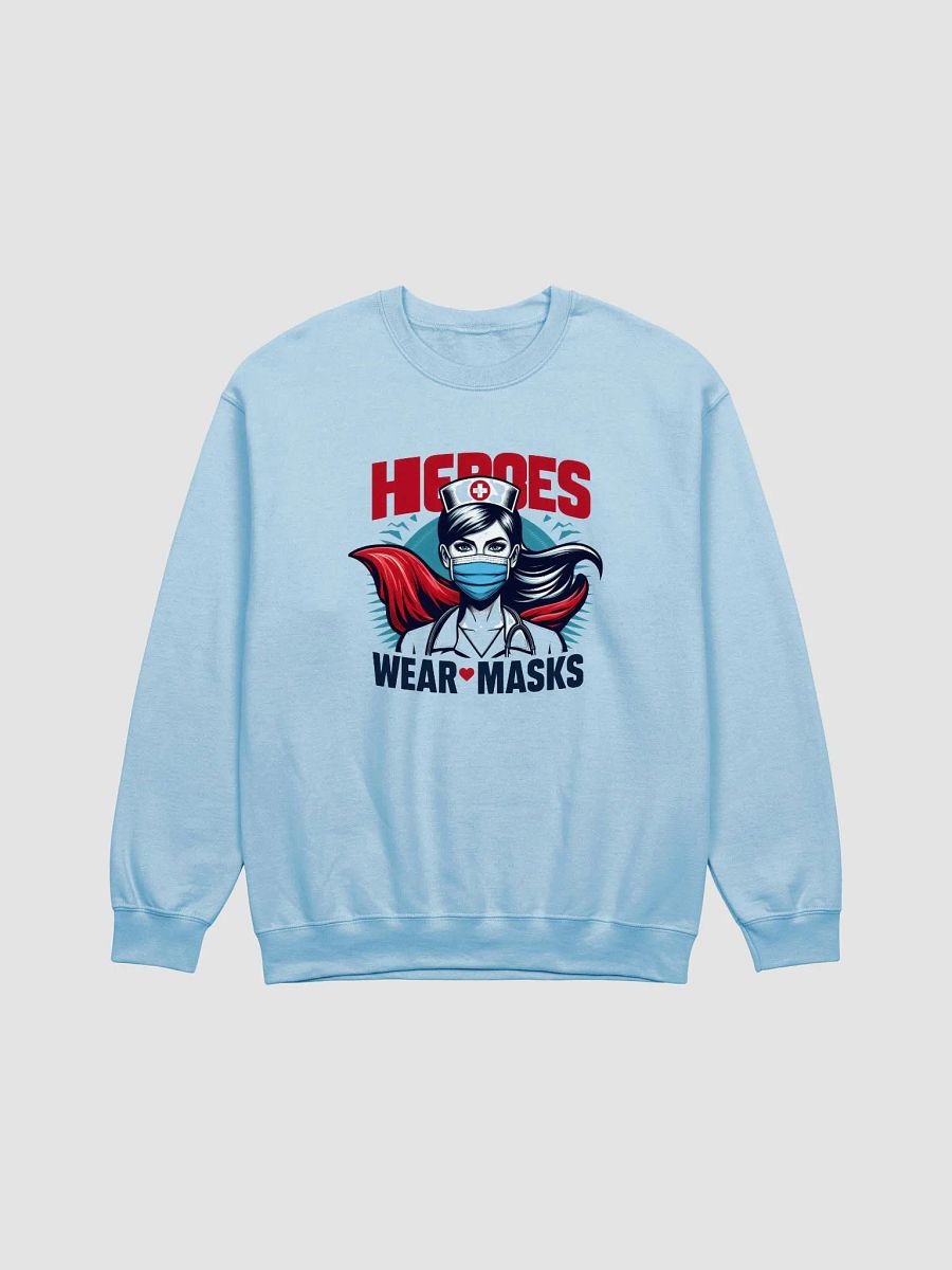Heroic Nurse - Masked Crusader Sweatshirt product image (1)