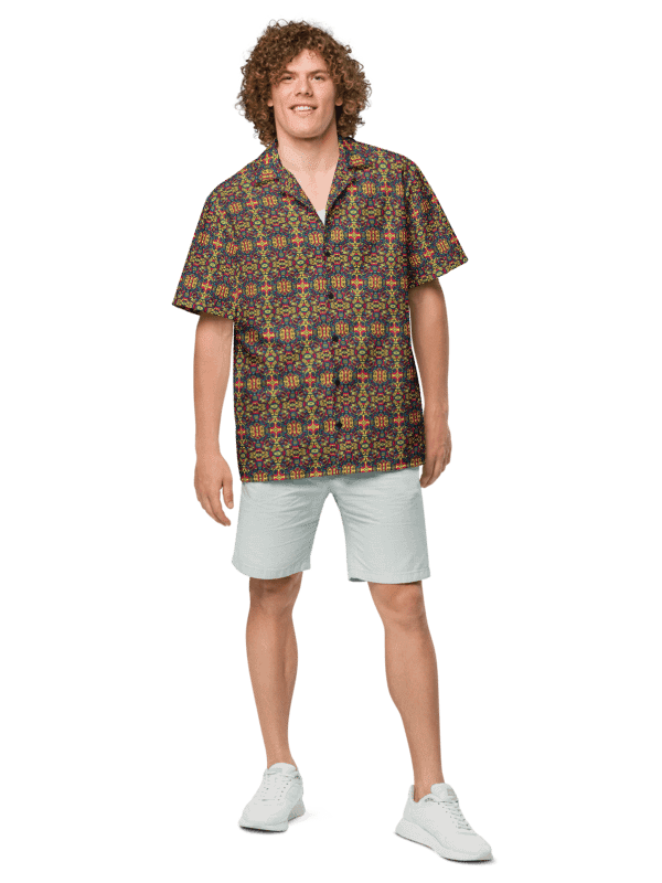 Modern Circus Town Pop Art – Vibrant Pattern Hawaiian Shirt product image (2)