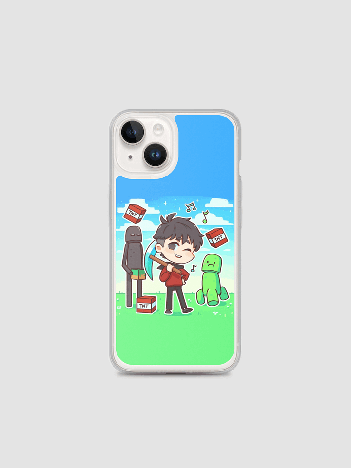 Minecraft number one] Clear Case for iPhone® product image (1)