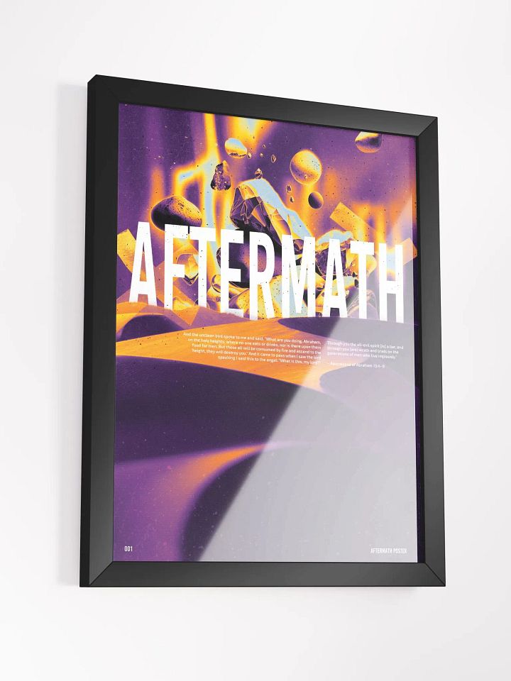 Aftermath Poster with Frame product image (1)