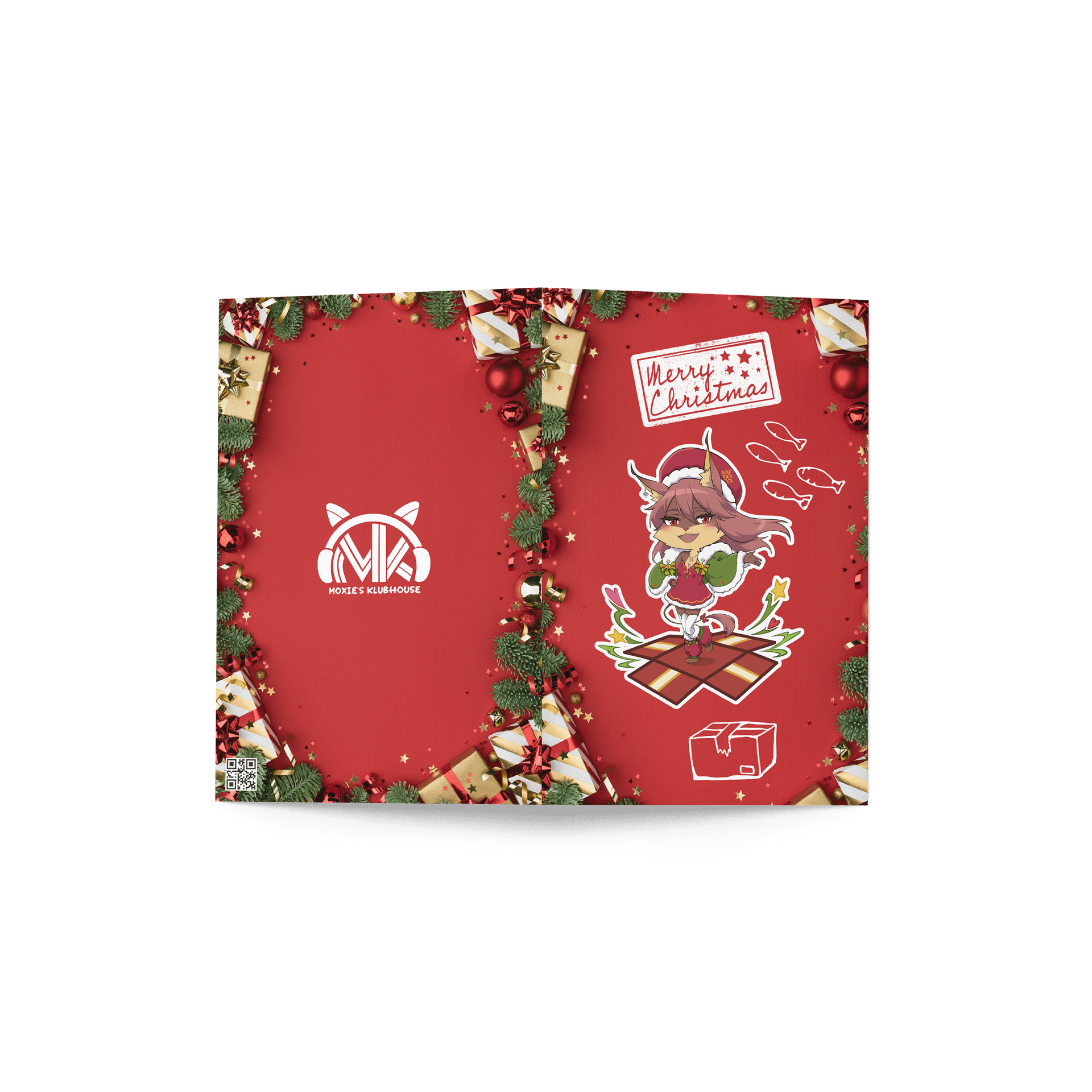 Open Present Zenthea Christmas Card 2025 product image (2)