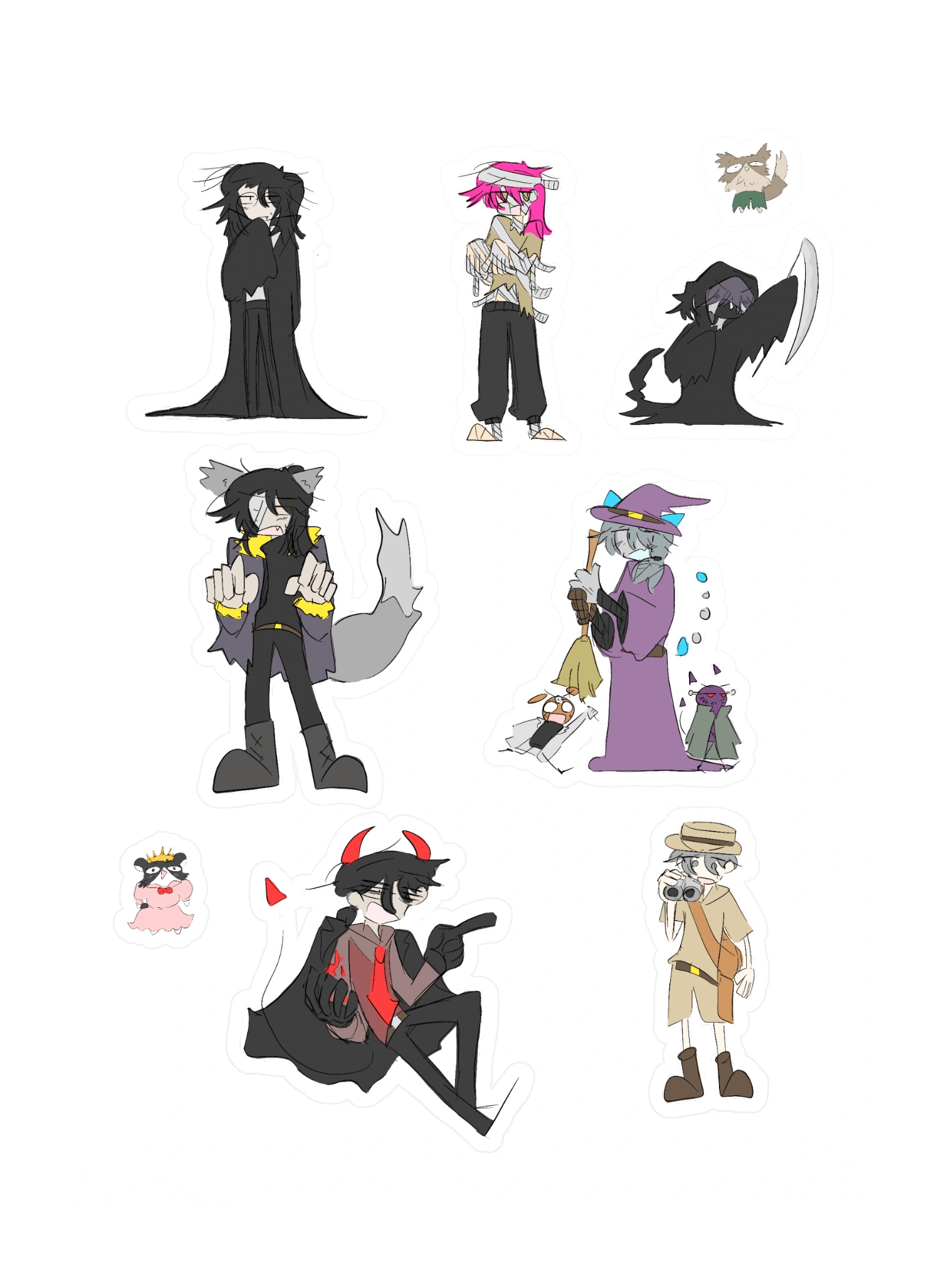 Moon Savers Halloween stickers product image (3)