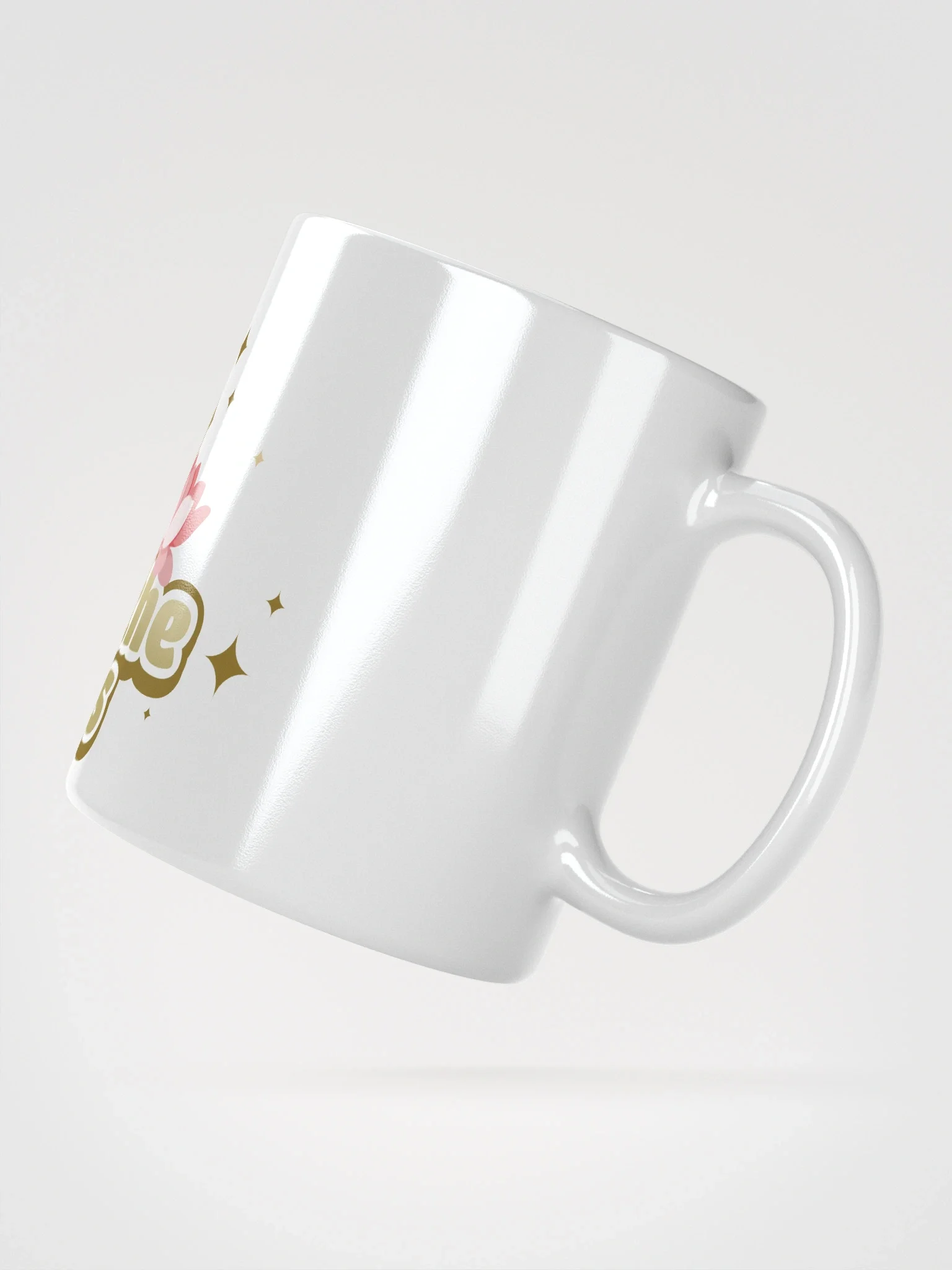 WTHI White Glossy Mug product image (3)