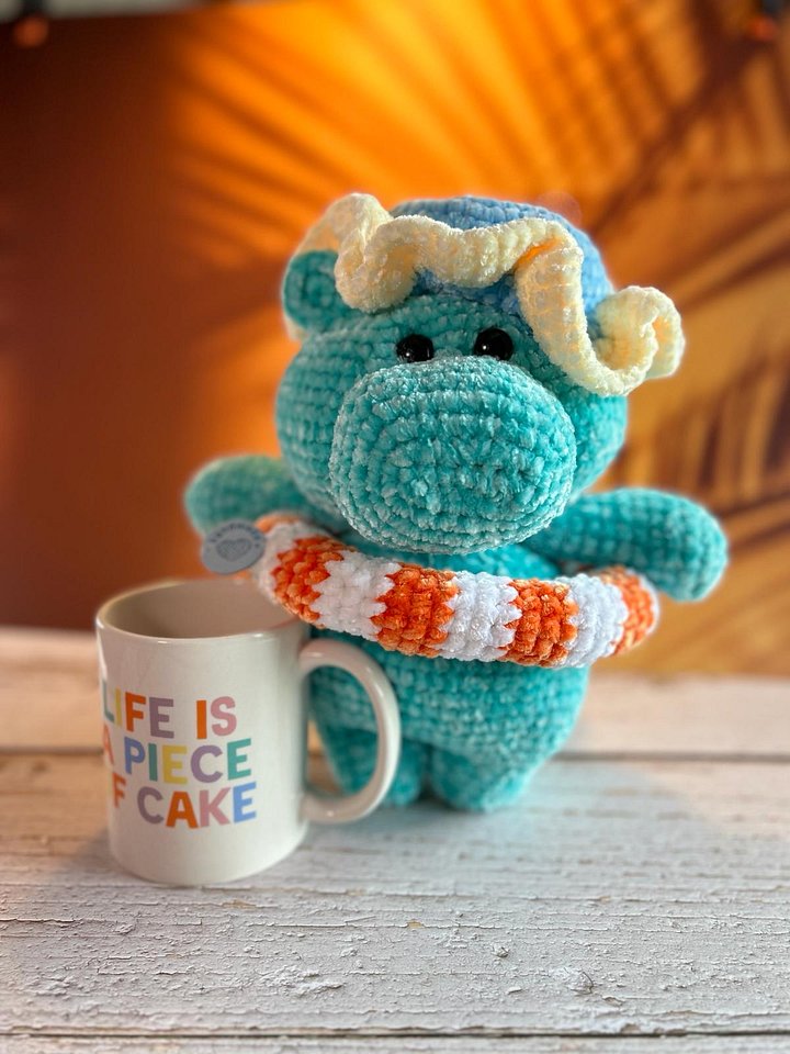 Pepita (hippo amigurumi) product image (2)