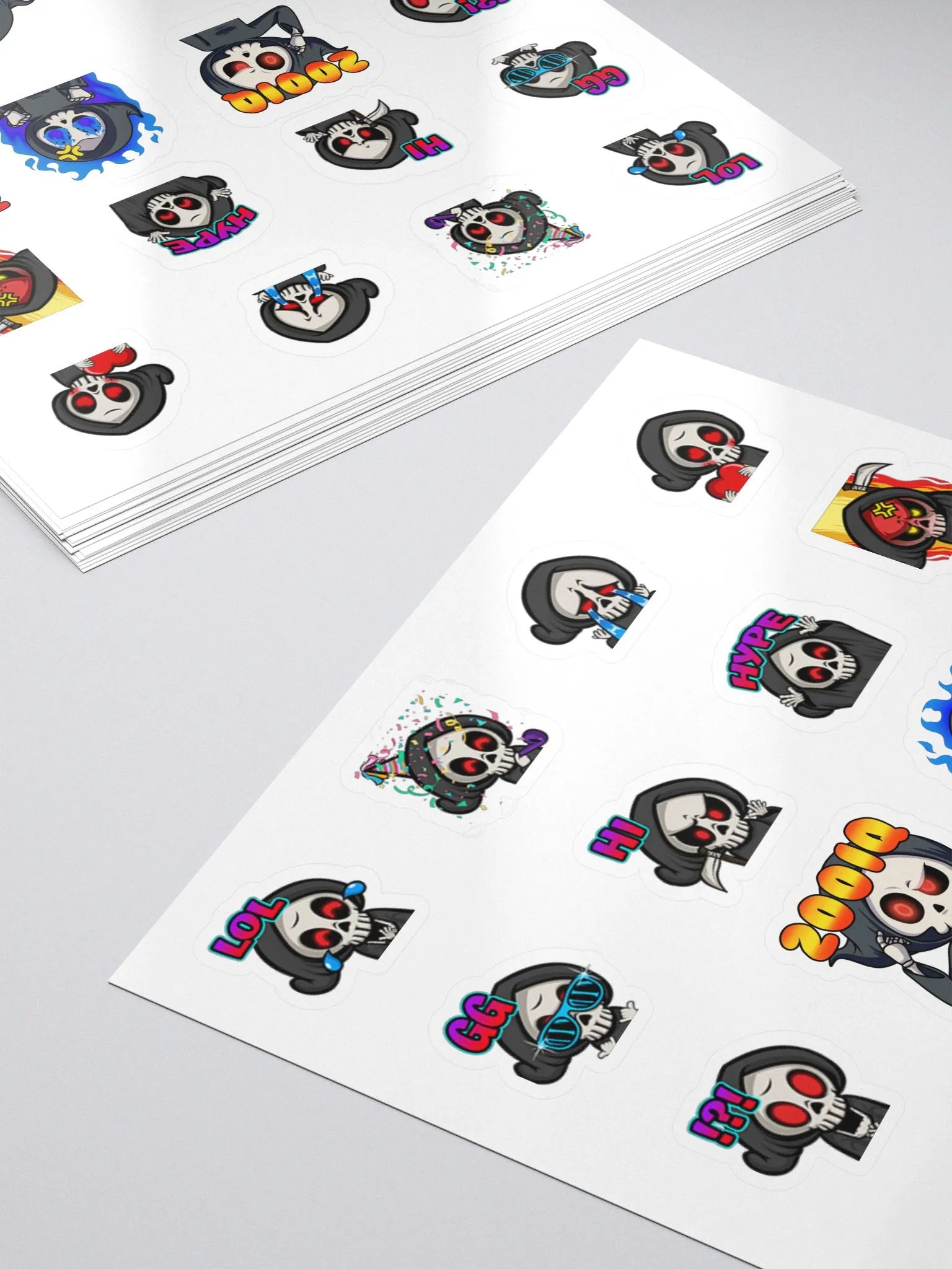 16-Pack Small Todd Emote Stickers product image (5)