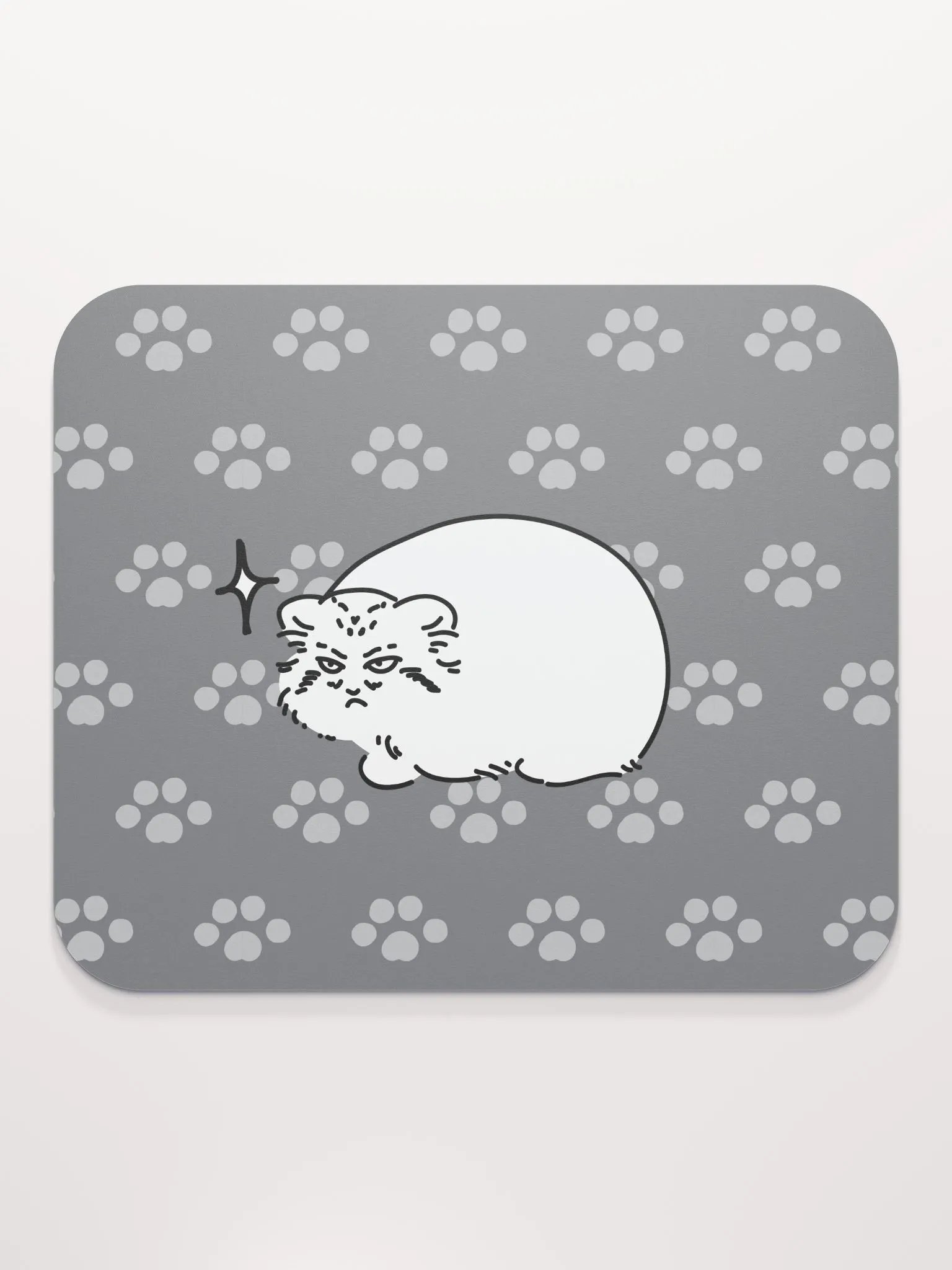 Grumpy Manul - Mousepad product image (2)