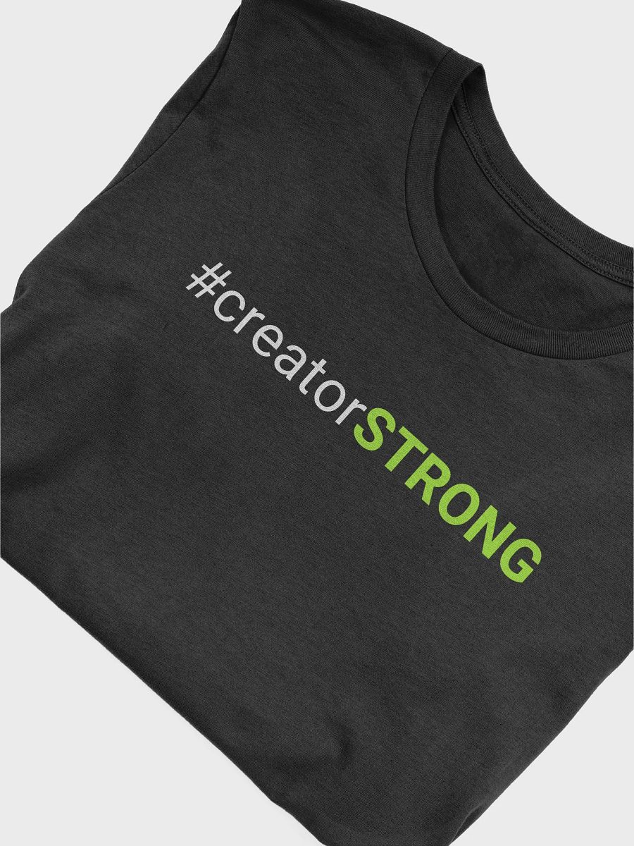 #creatorSTRONG - White & Lime Green product image (1)