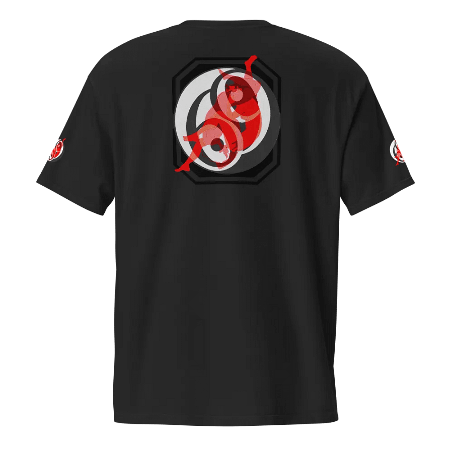 Yin-yang 69 Flower | Unisex Garment-Dyed Pocket T-Shirt product image (2)
