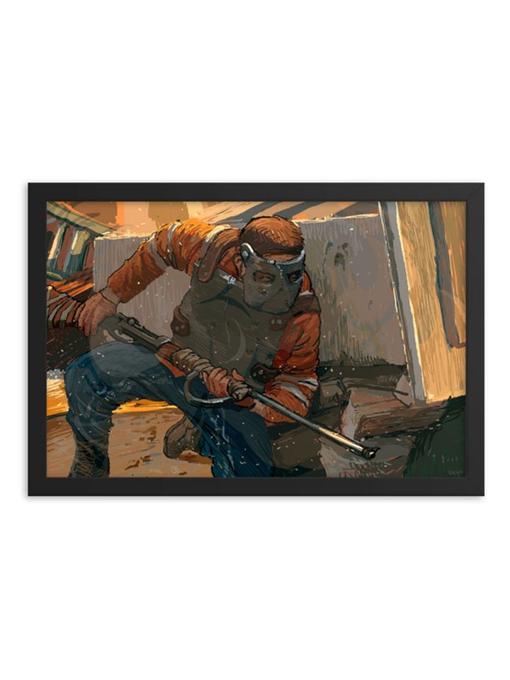Waiting Framed Poster product image (1)