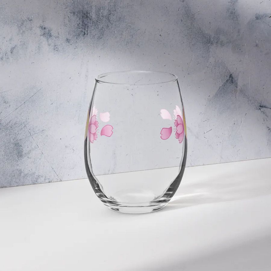 Moonie Blossom Stemless Wine Glass product image (12)