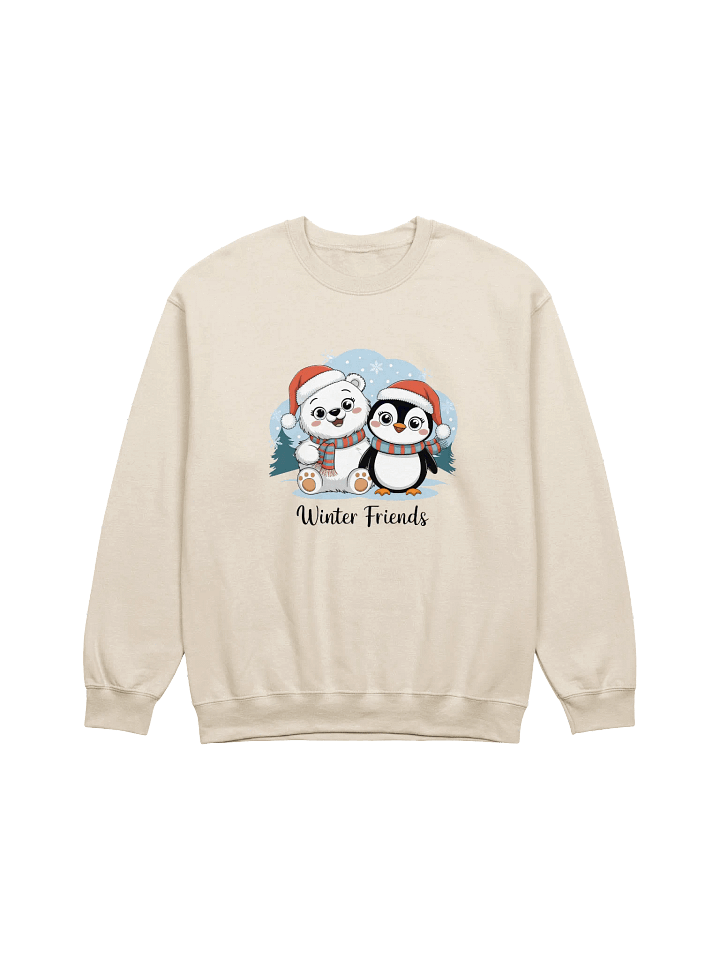 Winter Friends Christmas Sweatshirt – Cozy and Festive Holiday Wear product image (2)