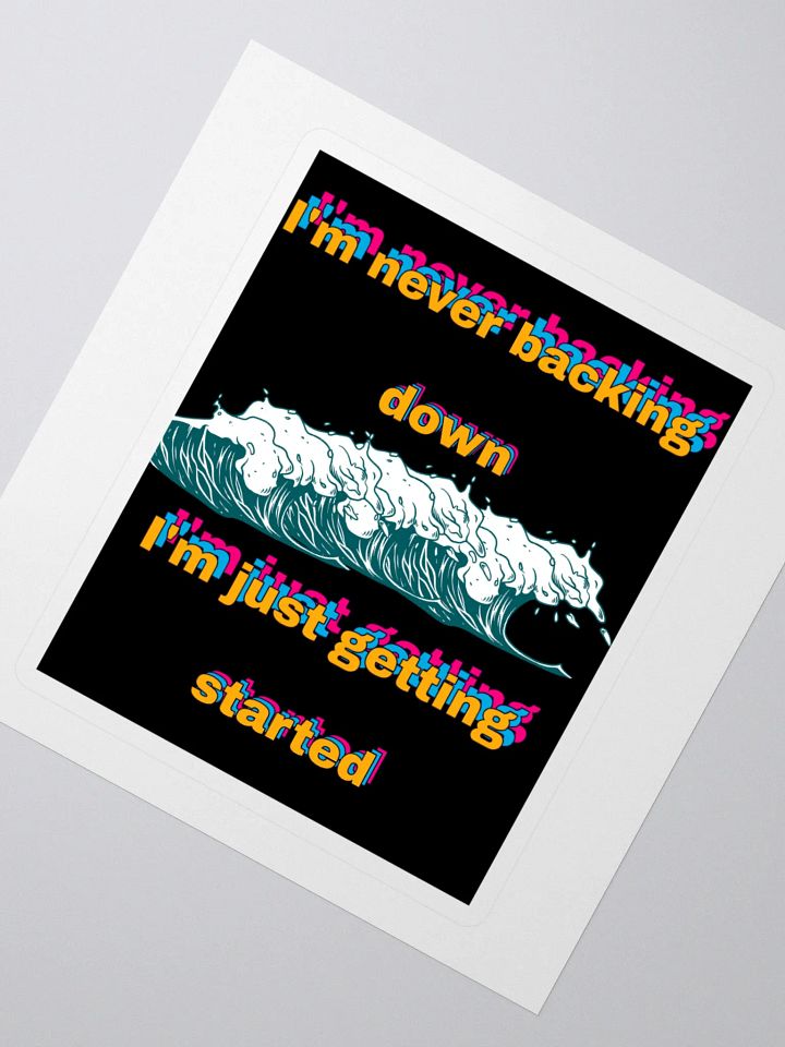Never Backing Down product image (2)