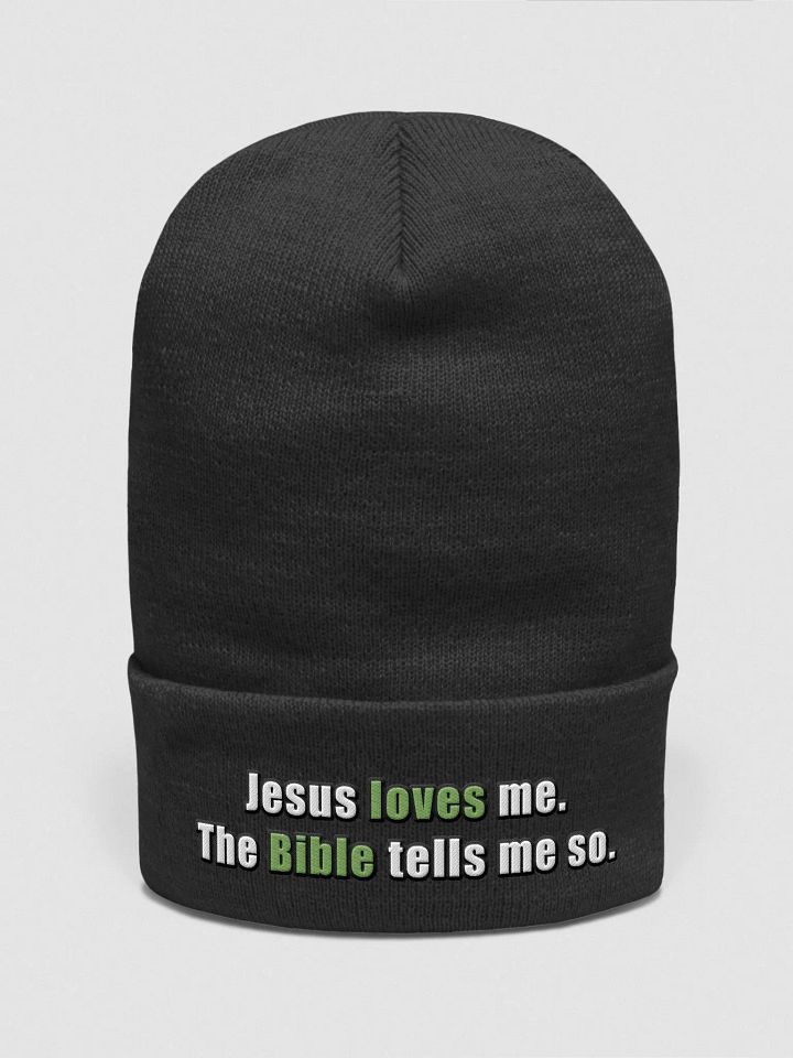 Jesus Loves Me Beanie product image (6)