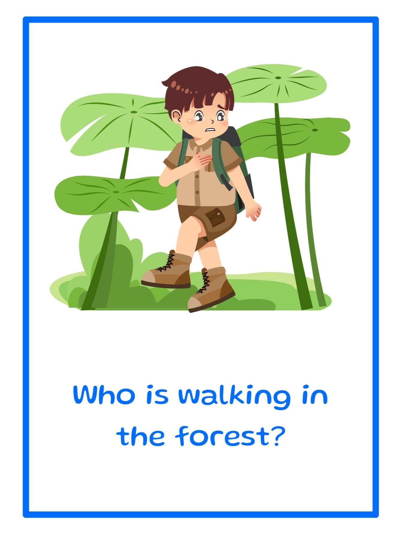 WH-Questions for children flashcards product image (6)