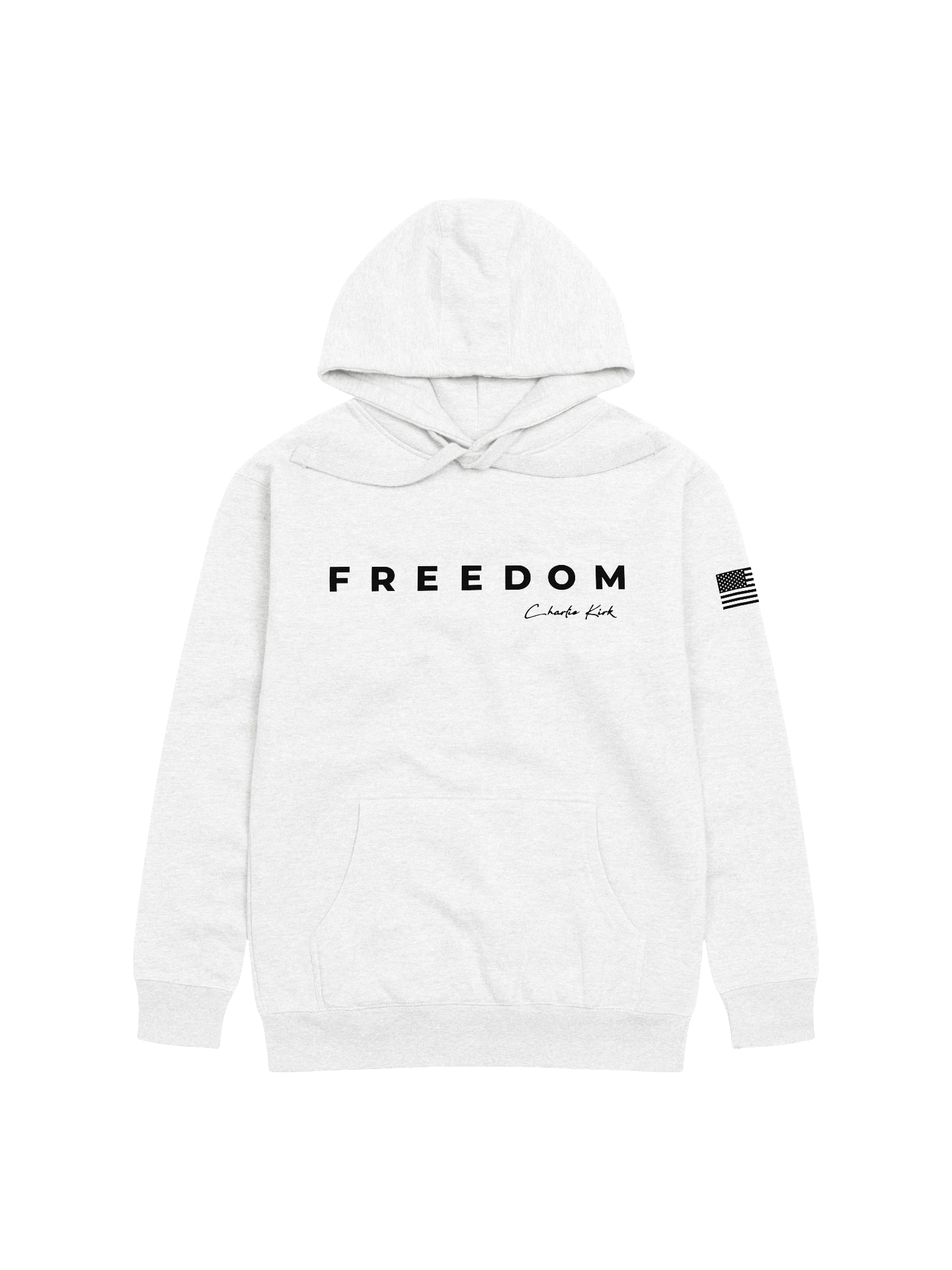 Charlie Kirk FREEDOM Hoodie product image (1)