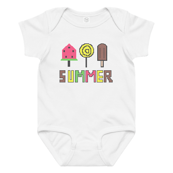 Pixel Art Summer Treats Baby Bodysuit product image (13)