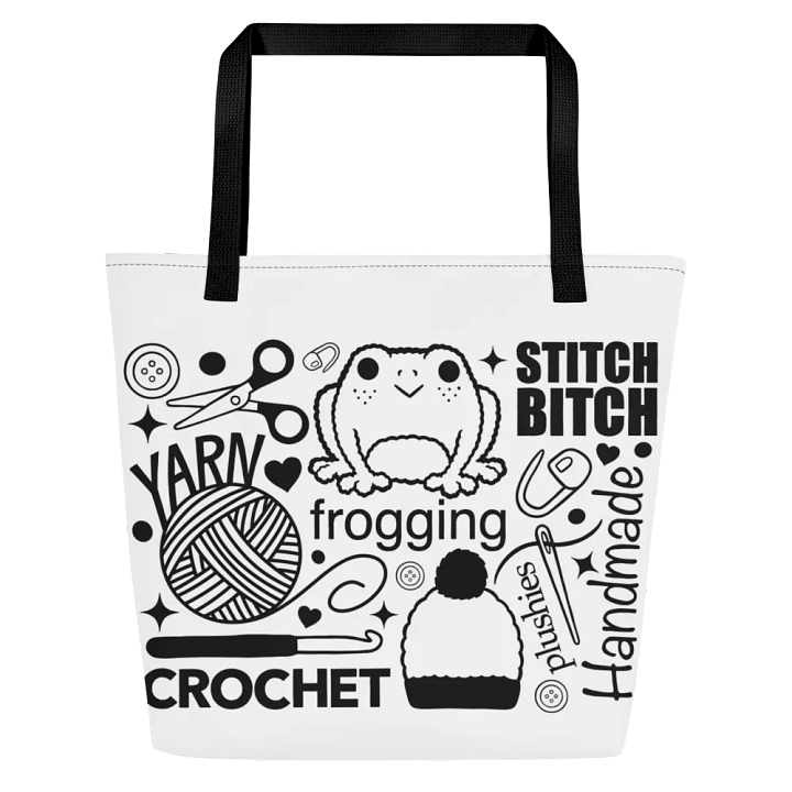 Crochet Doodle Tote Bag product image (1)