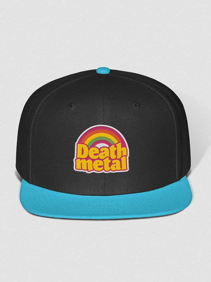 Rainbow Death Metal Snapback Cap product image (7)