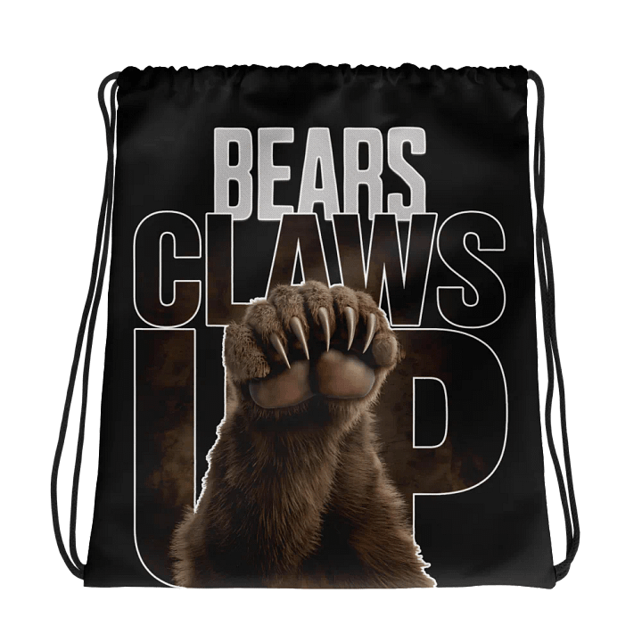 Bears Claws Up Drawstring Backpack | Chicago Bears | NFL Home Locker product image (1)