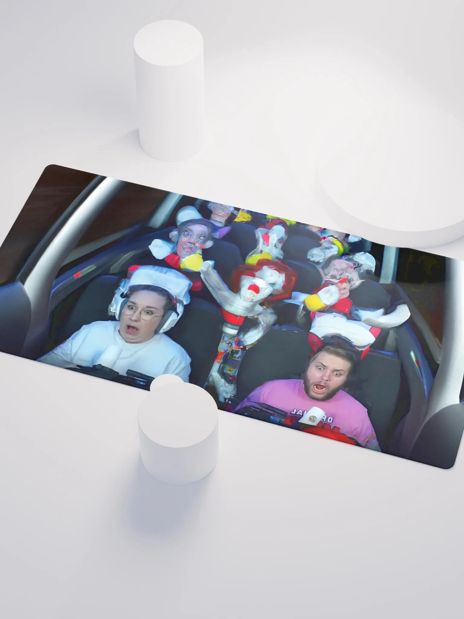 Clown Bus Gamer Mouse Pad product image (3)