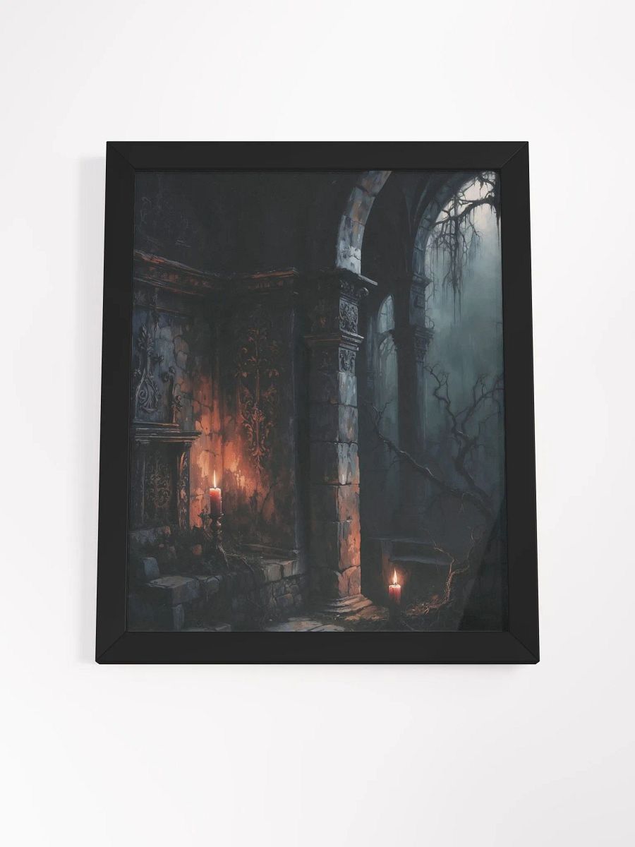 Gothic Decay Framed Print product image (18)