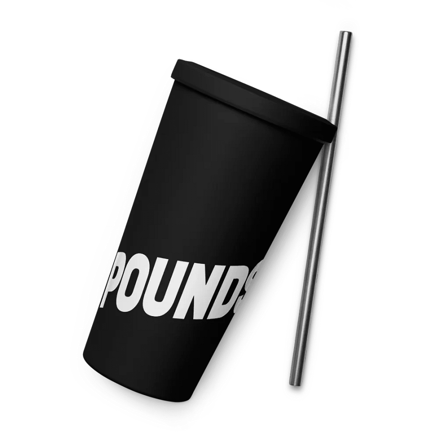 POUNDS AROUND STEEL MOVIE CUP product image (9)