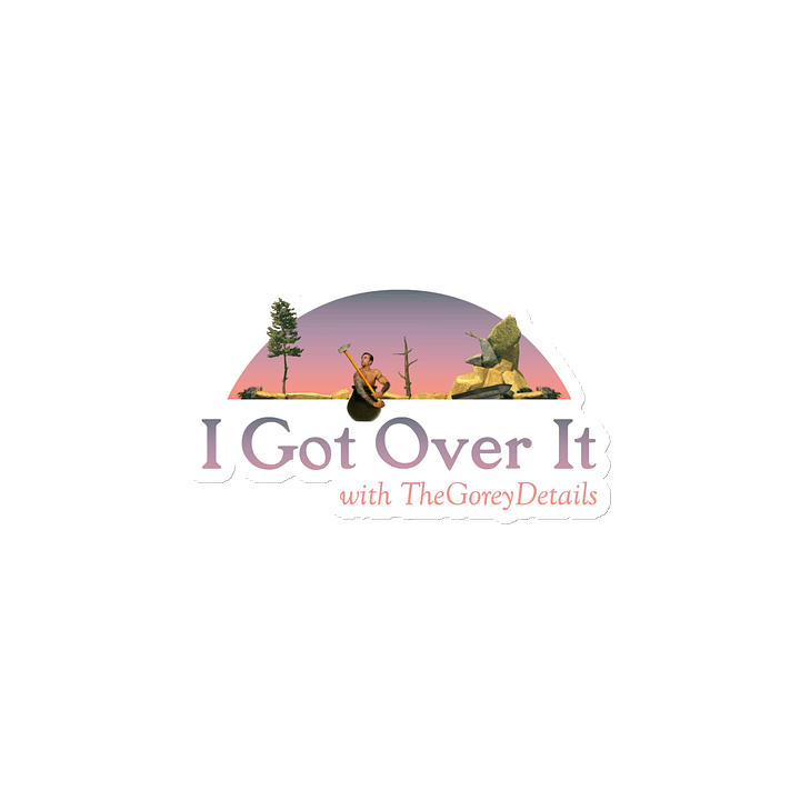 I Got Over It - Die-Cut Magnets product image (2)
