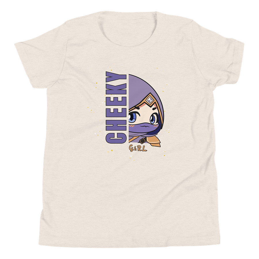 Gamer girl shirt - Cheeky from Level Up series by G.i.R.L. youth product image (2)