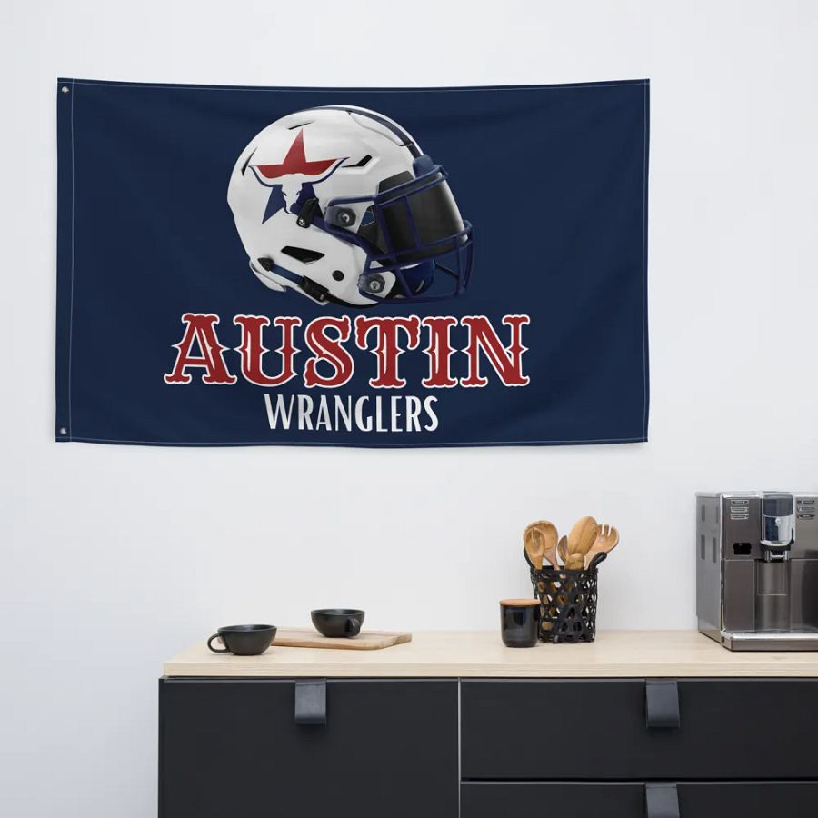 Austin Wranglers Team Flag product image (6)