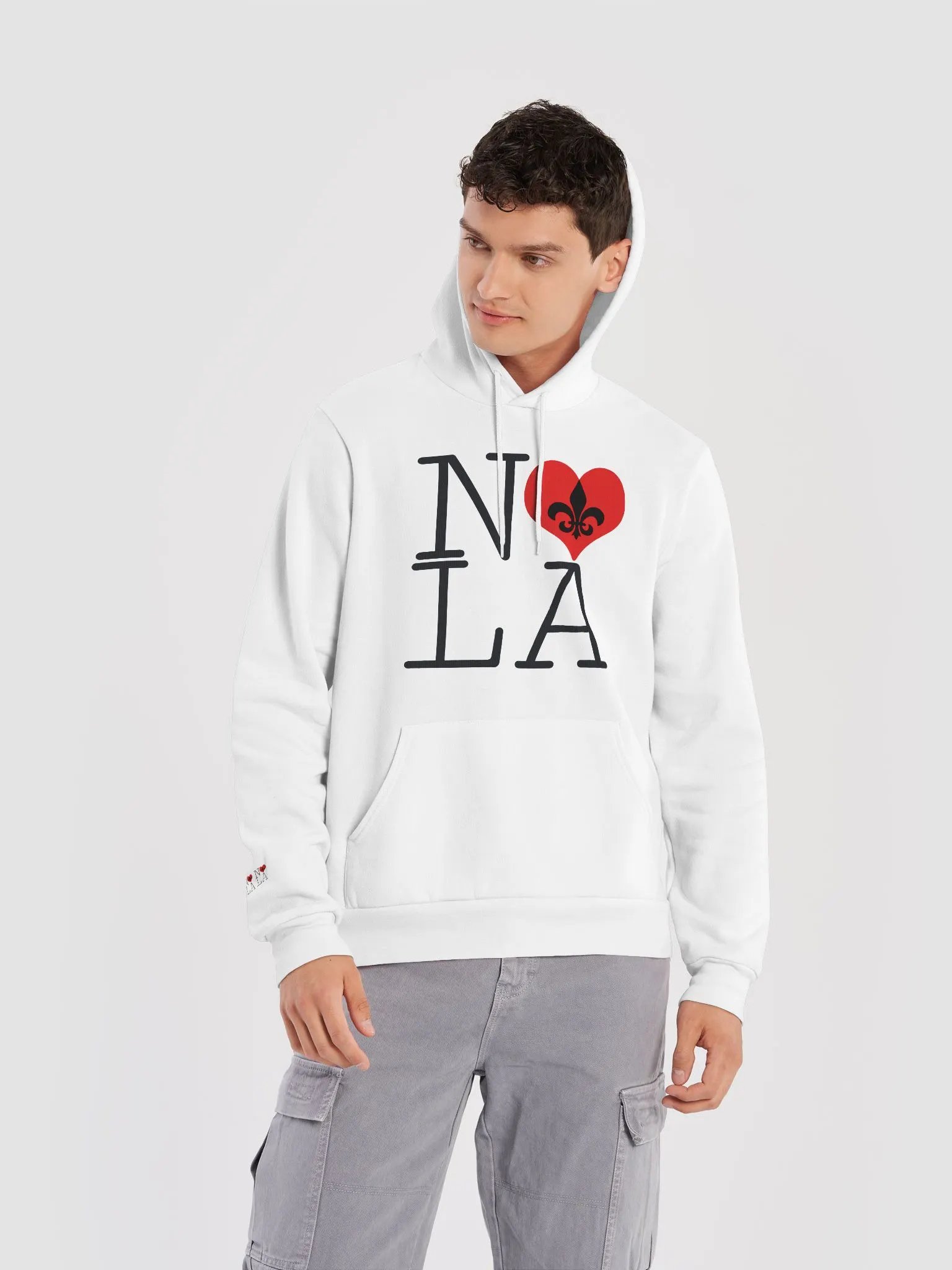 I LOVE NOLA **SUPERSOFT LEGACY HOODIE** (LEGACY BACK + SLEEVES) product image (11)