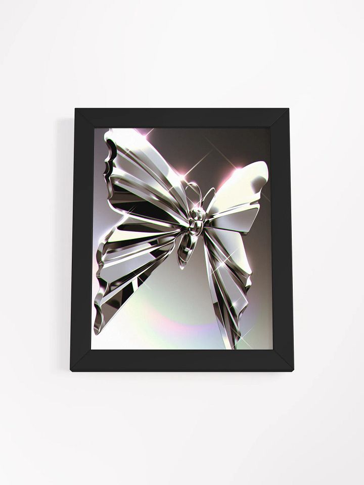 Metallic Butterfly Framed Poster product image (1)