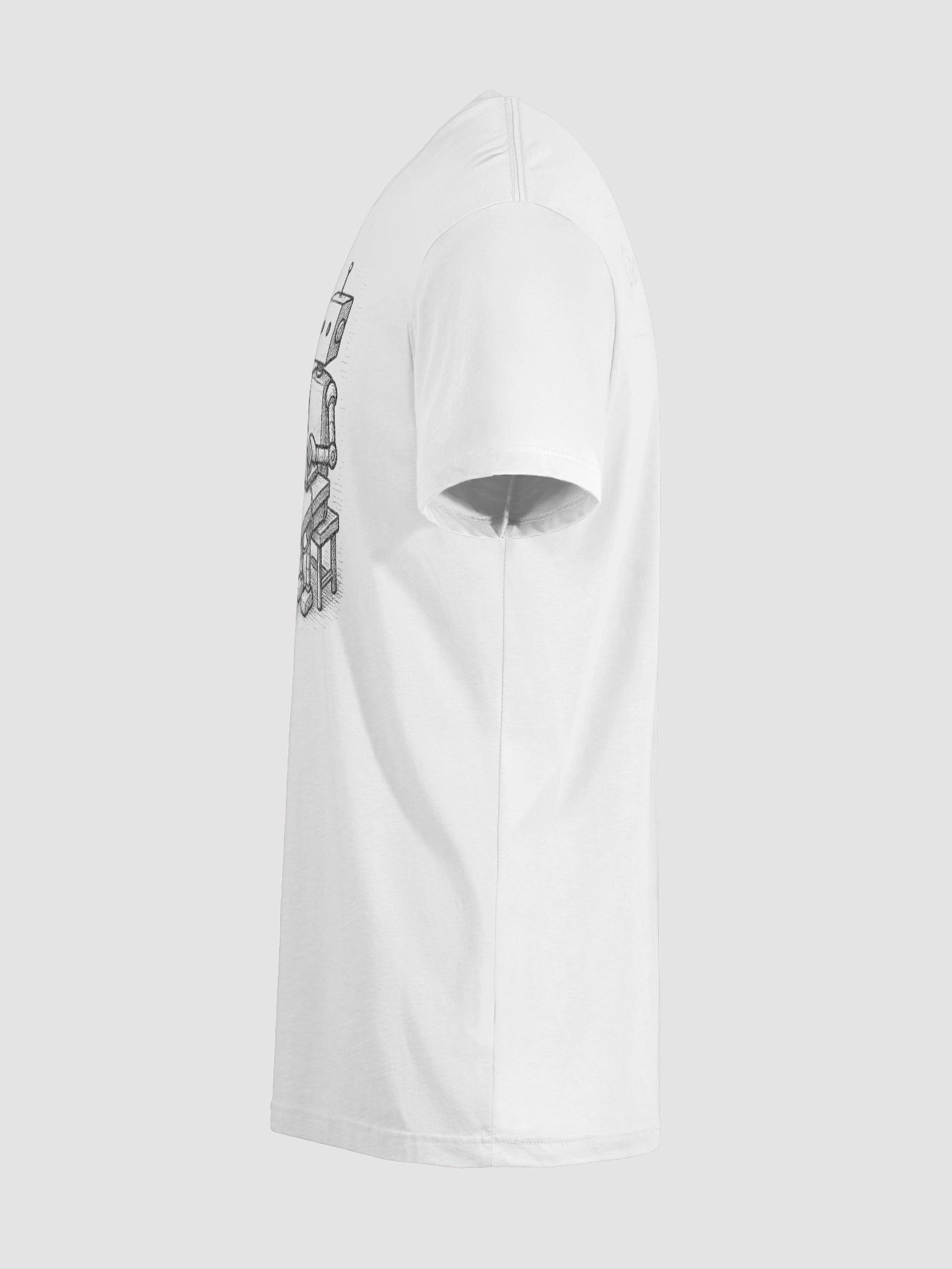 Claim Your Signal, Brain Circuitry - White Tee product image (12)