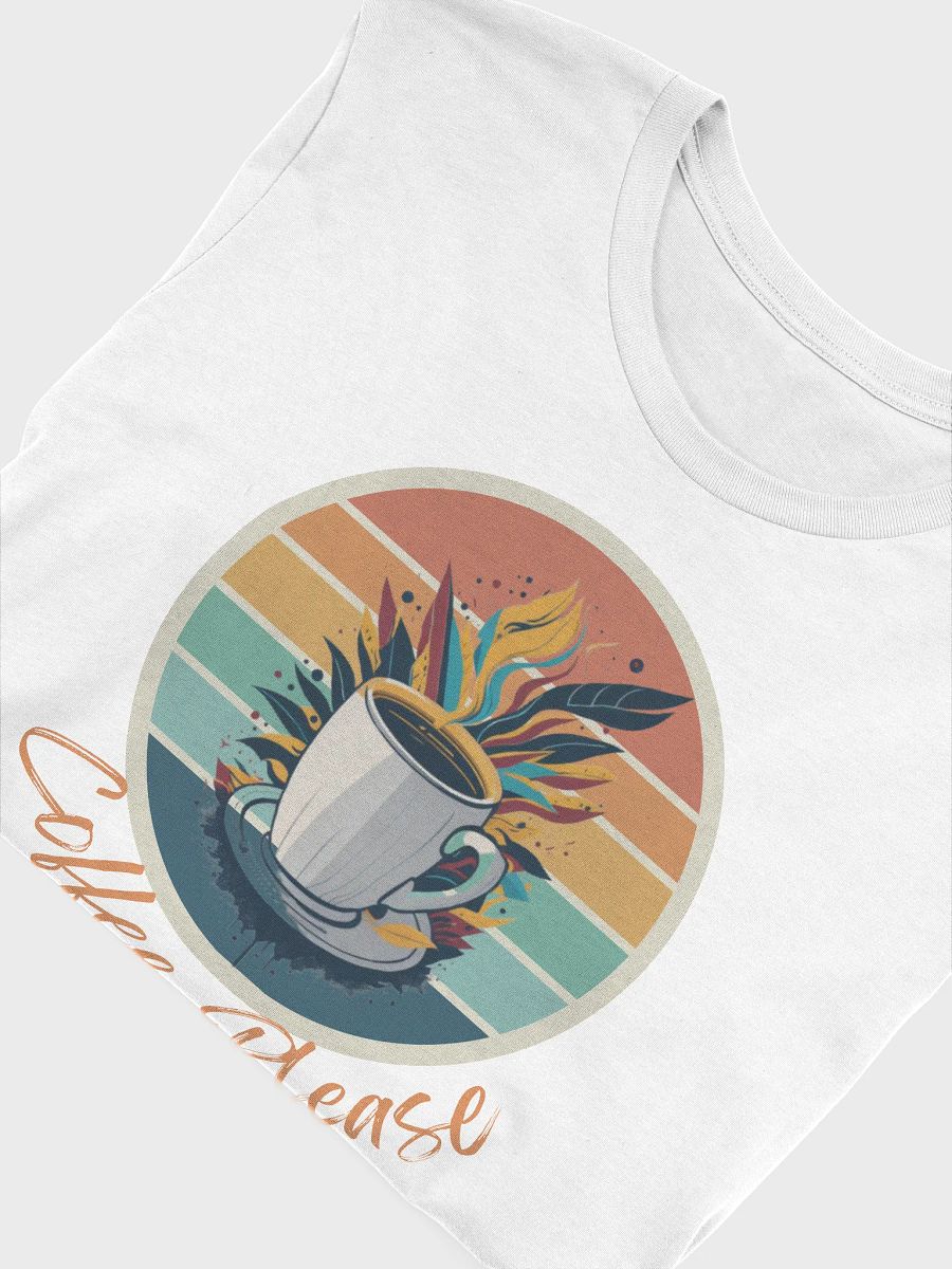Vibrant Coffee Please T-Shirt product image (5)