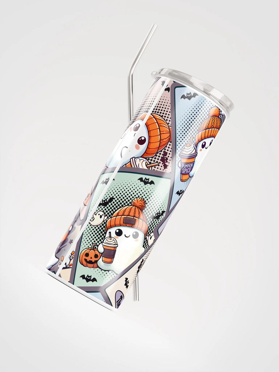 Tarot Card Halloween Spooky Ghosts Stainless Steel Tumbler product image (4)