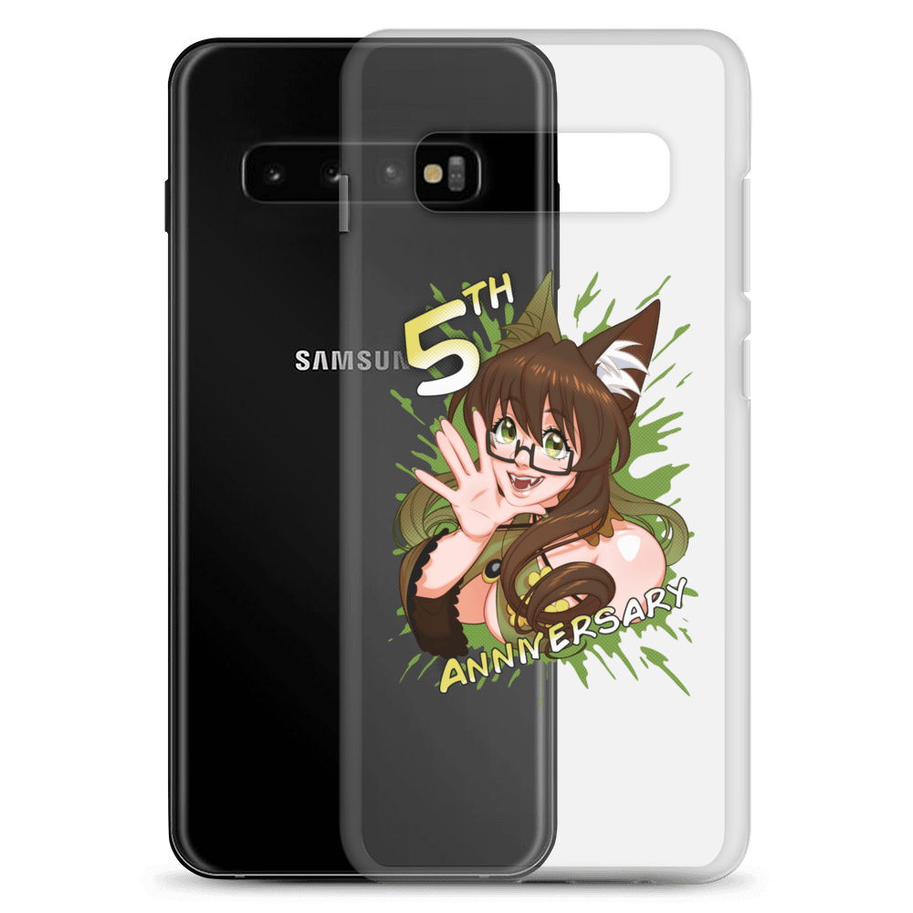 Fifth Year Anniversary Samsung clear phone case product image (23)
