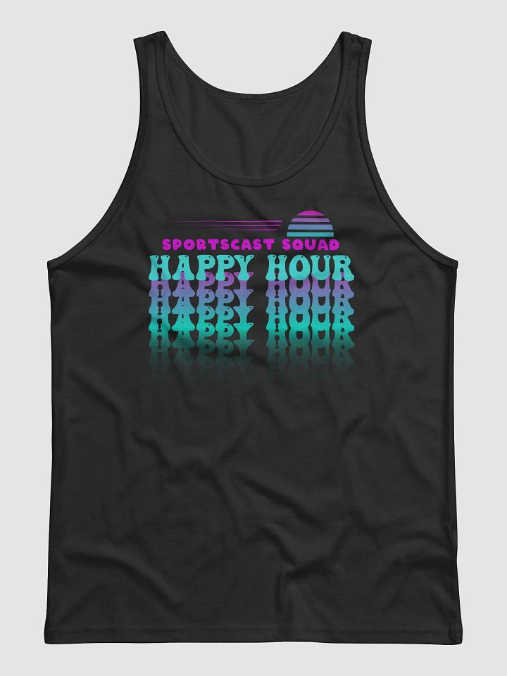 HAPPY HOUR VIBES UNISEX JERSEY TANK product image (1)