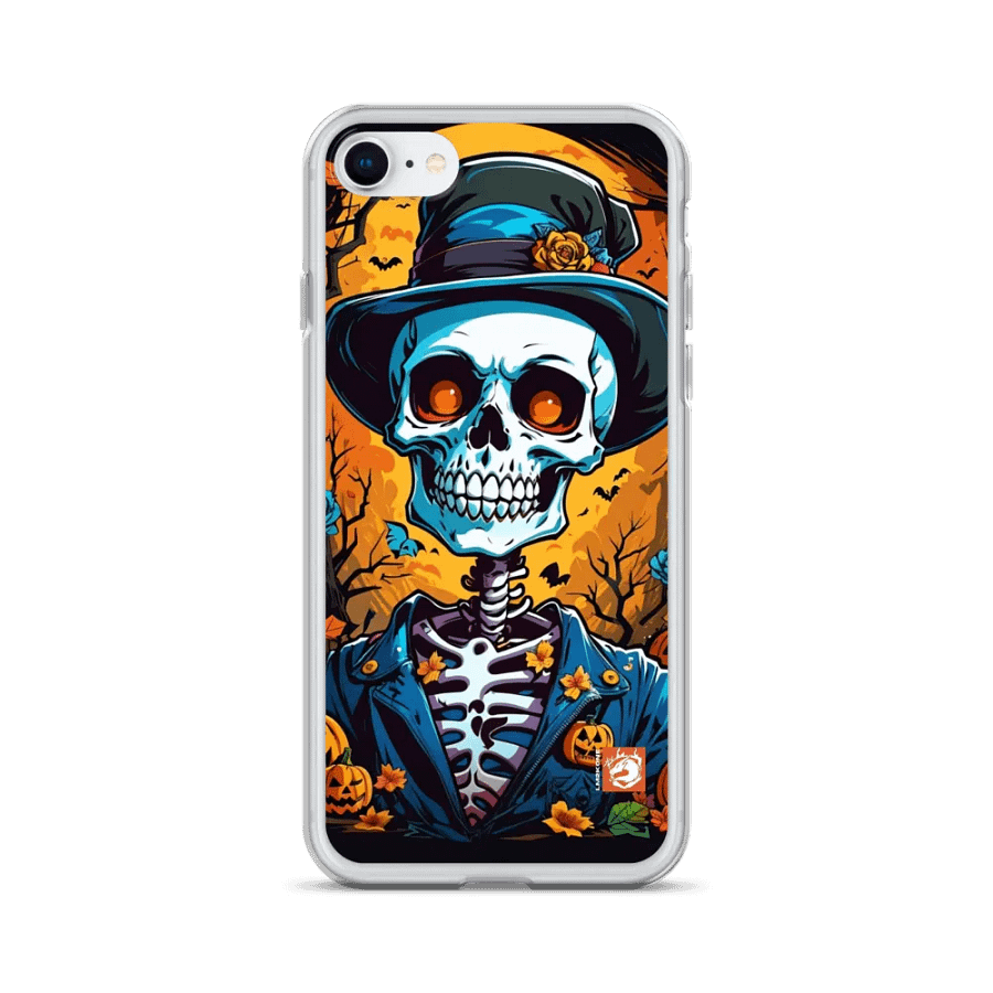 Halloween Skeleton forest iPhone Case product image (24)