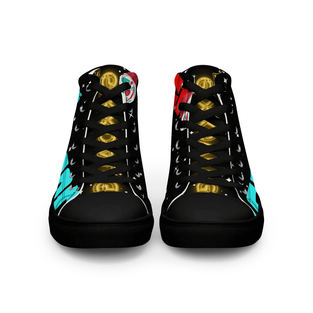 DA6iXXWRLD X 6IXX 1'S DARK SIDERS HIGH TOPS 6GLAZERS & 6CLOWNS product image (4)
