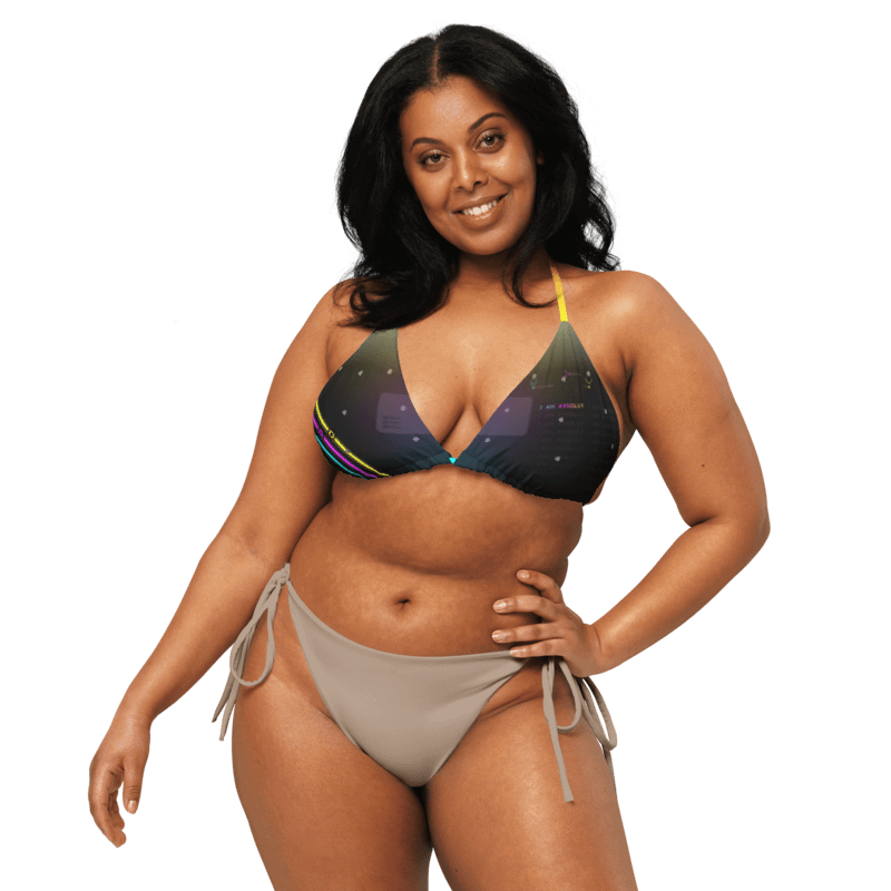 AbsolutRyan - Graphic - All-Over Print Padded String Bikini (Top) product image (5)