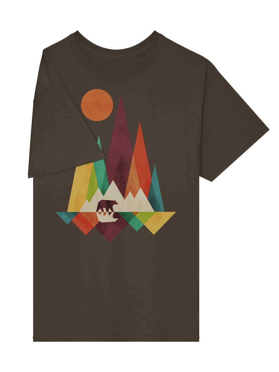 Wild bear graphic t-shirt product image (52)