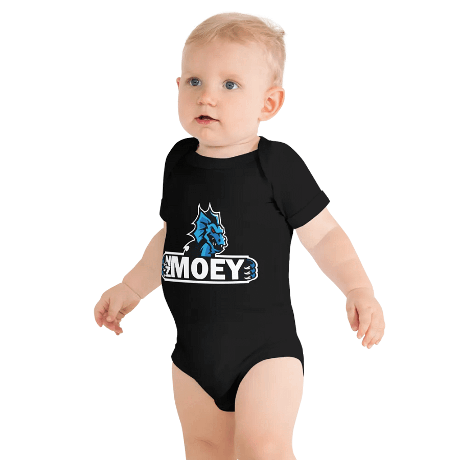NZMOEY Logo Bella+Canvas Baby Short Sleeve One Piece product image (11)