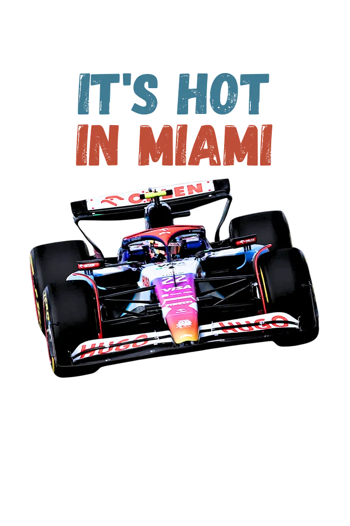 IT'S HOT IN MIAMI free digital sticker for WhatsApp and Instagram product image (1)