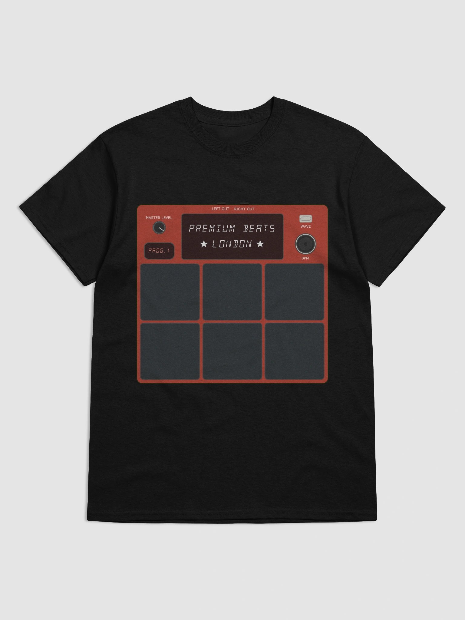 Premium London | Drum Synth T-shirt product image (5)