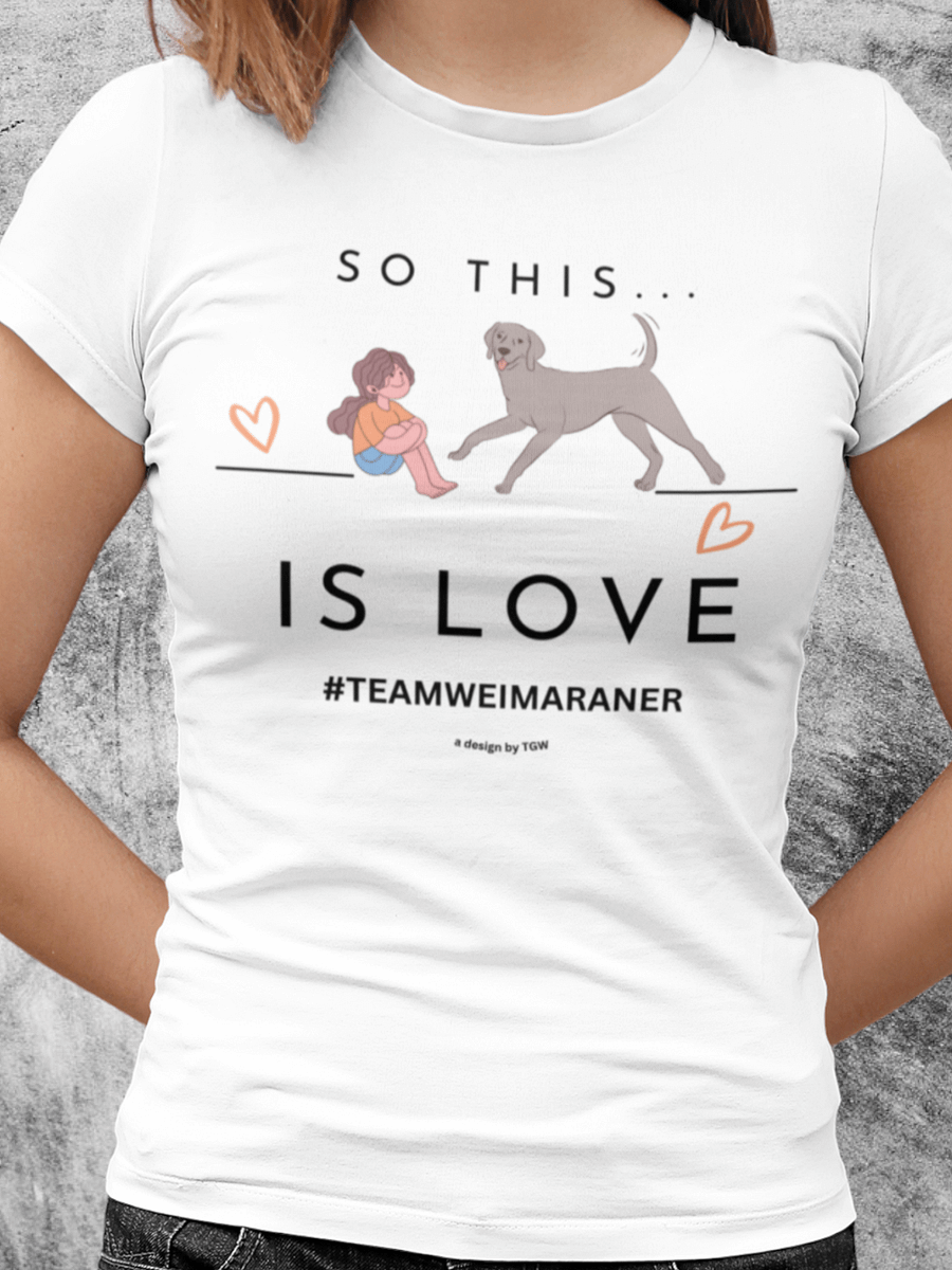 So this...Is Love - Stanley/Stella Women's Fitted Eco Tee product image (1)