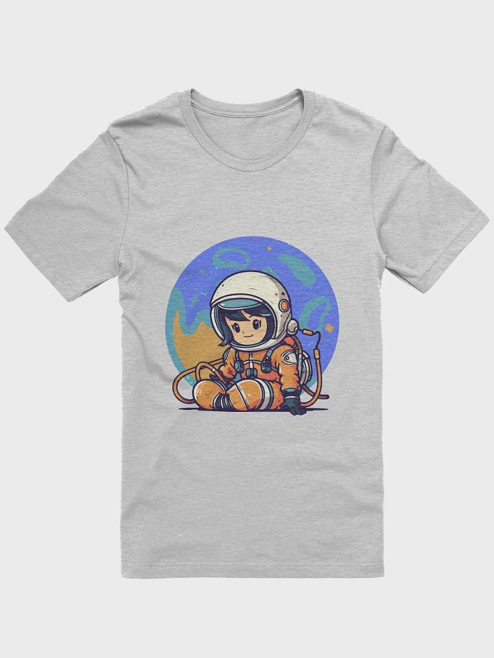 Starry Space Smiles Astronaut T-Shirt product image (1)